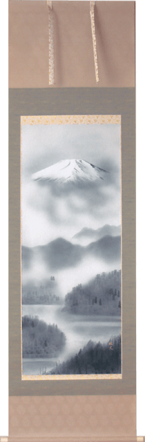 富士　掛軸　001